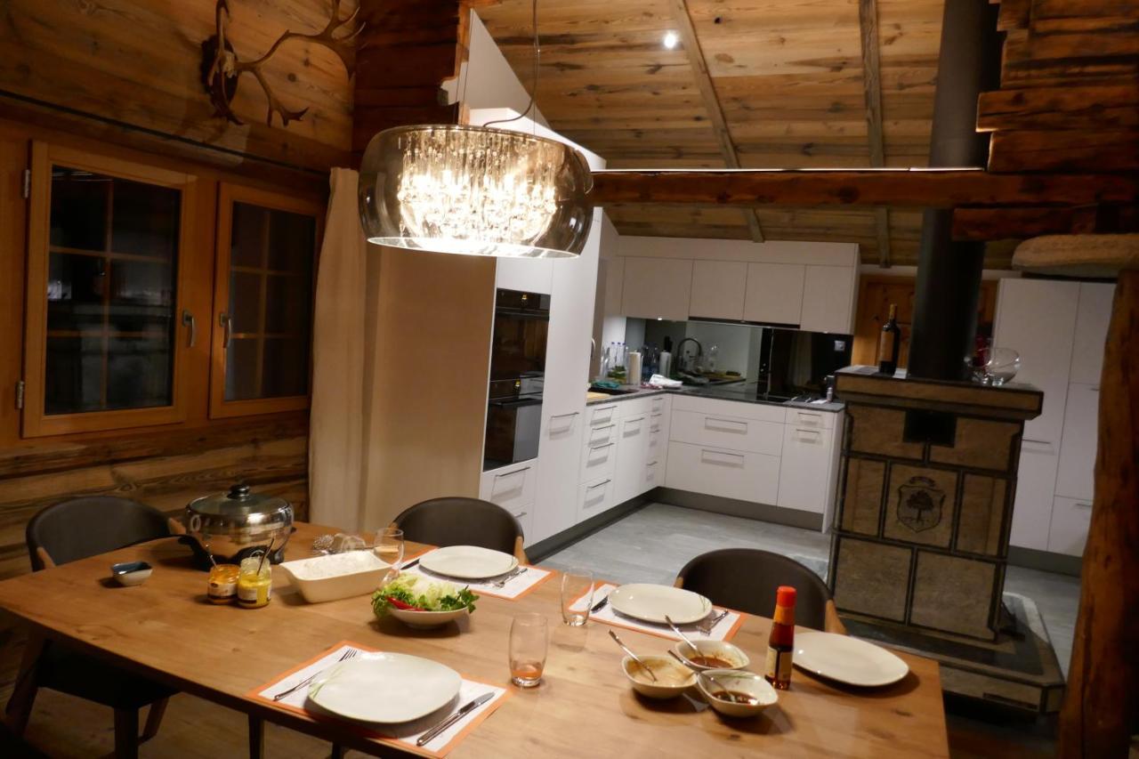 Chalet Birkhahn ซาสฟี ภายนอก รูปภาพ