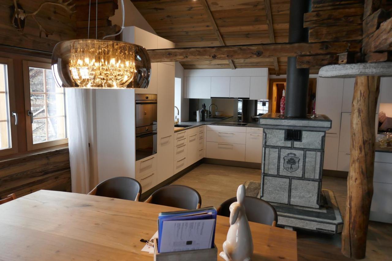 Chalet Birkhahn ซาสฟี ภายนอก รูปภาพ