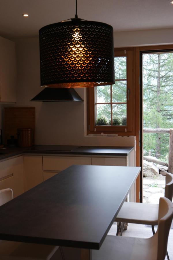 Chalet Birkhahn ซาสฟี ภายนอก รูปภาพ